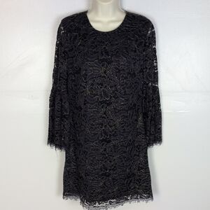 Dress the Population Floral Lace Sheath Dress